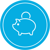 Piggy bank icon